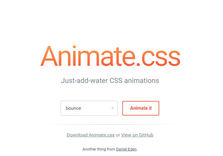 Animate各种css动画效果