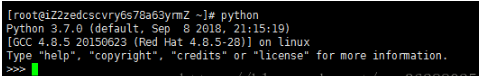 CentOS上安装配置Python3.7