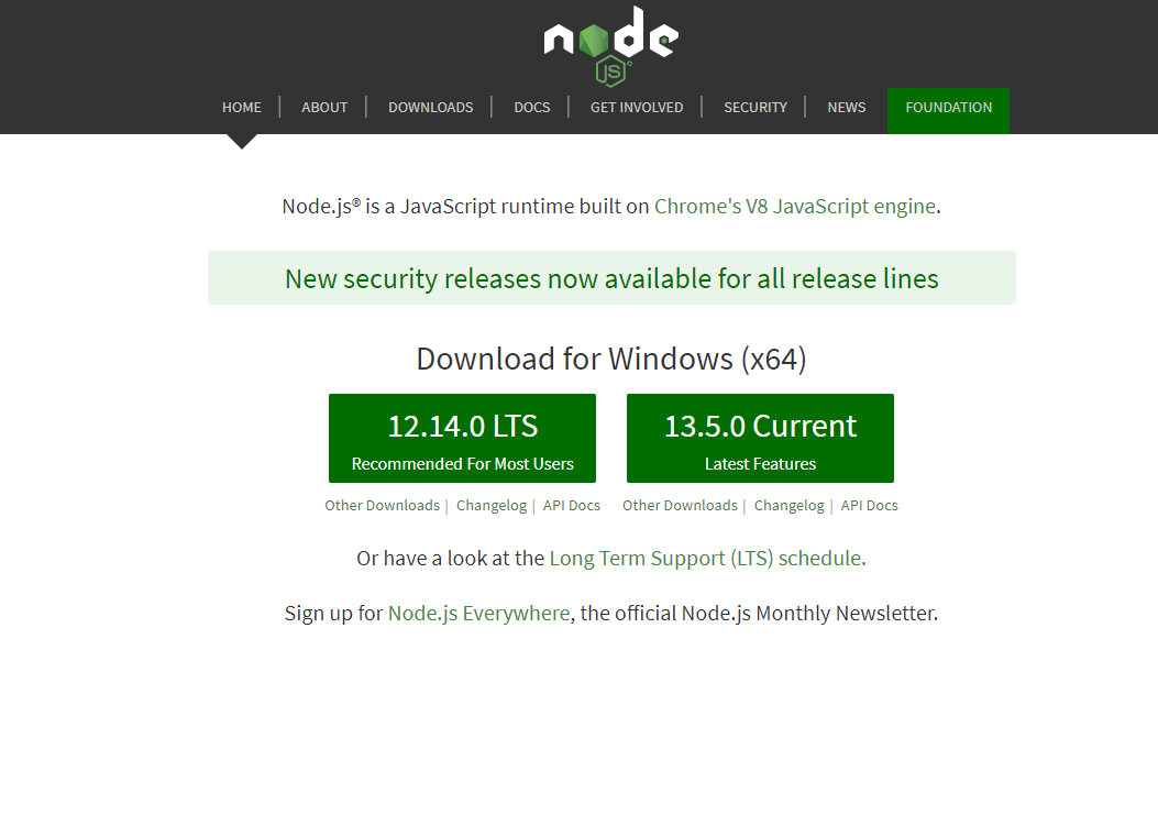 Nodejs（npm）环境安装教程